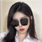 Korean Style Geometric Frame Sunglasses