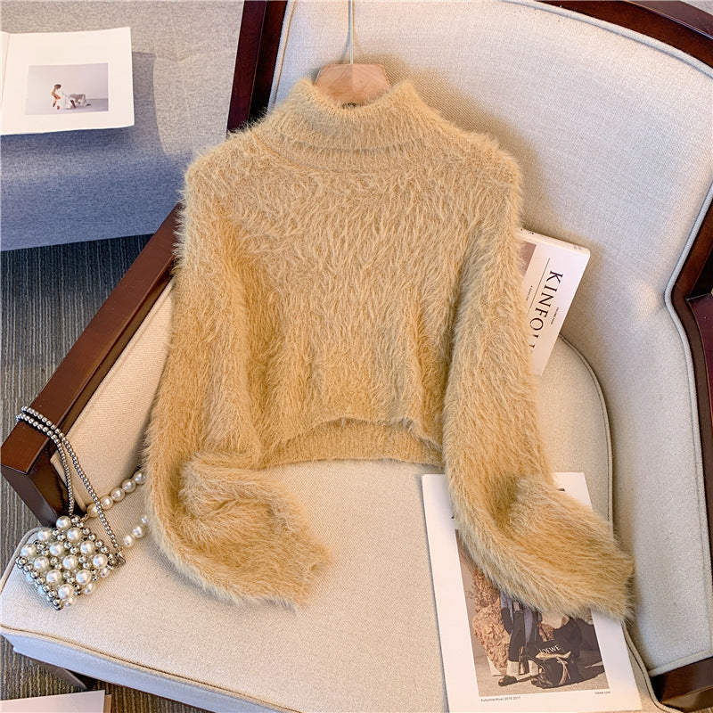 Faux Mink Wool Sweater main image 1