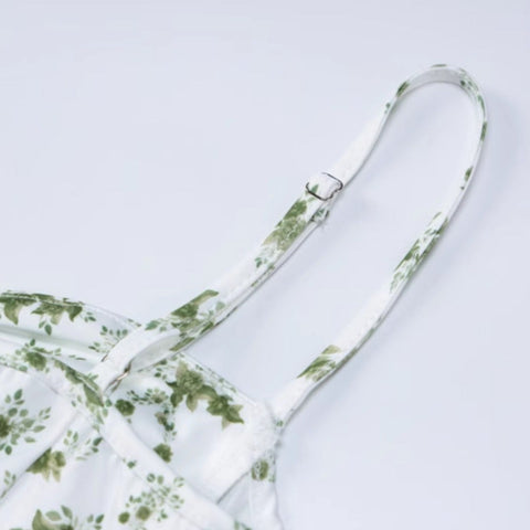 Slim-fitting Mori Floral Slip Dress