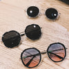 Vintage Round Polygon Sunglasses