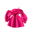 Niche Bubble Sleeve Puffy Dress