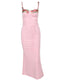 Sweetie Pink Floral Slip Dress