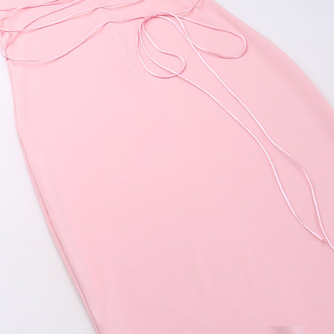Sweetie Pink Floral Slip Dress