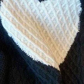 Vintage Lozenge Knitted Sweater