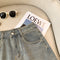 Vintage Washed Blue Denim Shorts
