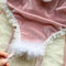 Bunny Lace Patchwork Velvet Jumpsuit