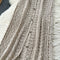 V-neck Crochet Sleeveless Long Cardigan