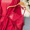 Lace Bodysuit&Lace-up Robe Ice Silk 2Pcs
