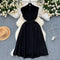 High-end Waist-slimming Sleeveless Dress