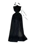Off-shoulder Black Dress with Choker
