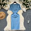 Korean Style Bodycon Knitted Dress