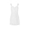Hottie Lace Crochet White Dress