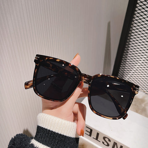 Leopard Printed Frame Adjustable Sunglasses