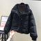 Thermal Lozenge Quilted Cotton Coat