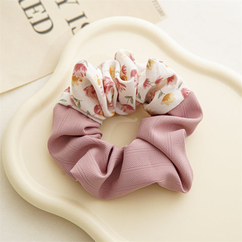 Japanese Style Floral Patchwork Hair Ties