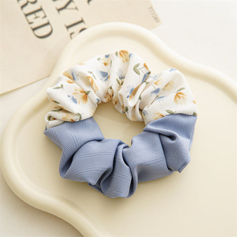 Japanese Style Floral Patchwork Hair Ties