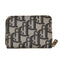 Delicate Zipped Plaid Printed Wallet