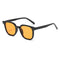 Vintage Square Chunky Frame Colored Sunglasses