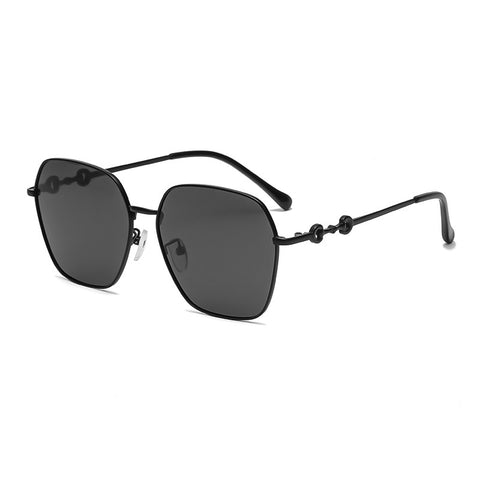 Sunglasses With Hollow-out Mirror Legs