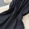 Chain Decorated Black Halter Jumpsuit