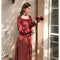 Red Retro Style Dress - IROCOCO