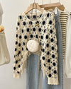 Vintage Crochet Fringed Knitwear