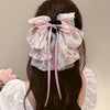 Fairy Large Floral Hair Ribbons