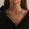 Punk Exaggerated Layered Alloy Necklace
