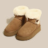 Thickened Plush Waterproof Snow Boots