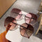 Gradient Color Frameless Sunglasses