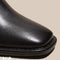 Vintage Woolen-cuff Patchwork Western Boots