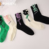 Niche 3d Creative Pattern Mid-calf Socks