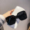 Korean Style Half-frame Sunglasses