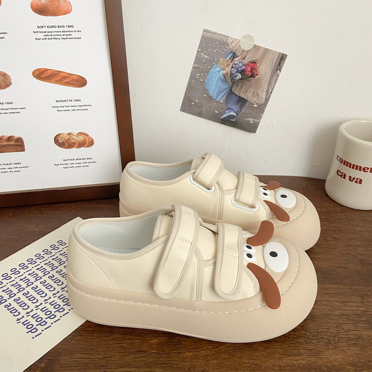 Cute Cartoon Velcro Board Shoes– irococo