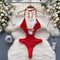 Christmas Costume Furry Patchwork Romper