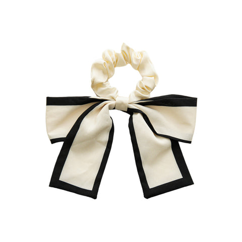 Color Blocking Large Bow Hair Ties