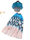 Knitwear&Pleated Skirt Printed2Pcs
