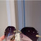 Polygonal Light Crystal Color Sunglasses