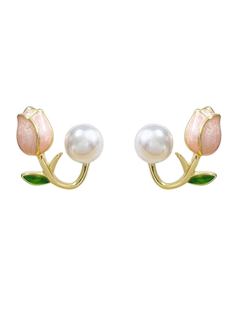 Sweetie Tulip Earrings&Necklace&Bracelet