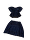 Strapless Top&Mini Skirt Lace 2Pcs