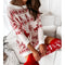 Christmas Jacquard Loose-fitting Knitted Dress