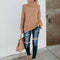 Turtleneck Thick Thread Long Sweater