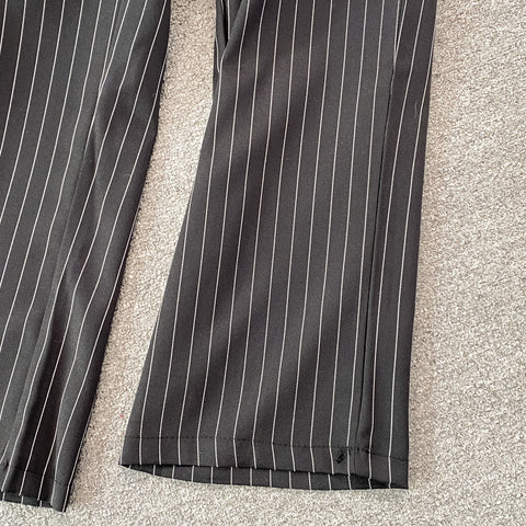 Sleeveless Shirt&Trousers Striped 2Pcs