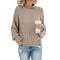 Thick Thread Solid Color Sweater