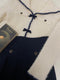 Navy Collar Cardigan&Black Skirt 2Pcs