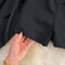 Asymmetric Top&Shorts Black 2Pcs