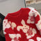 Christmas Bunny Thermal Sweater