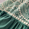 Sleeveless Dress&Printed Wrap 2Pcs