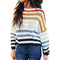 Loose-fit Colorful Striped Knitwear