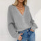 Flared Sleeve Single-breasted Cardigan